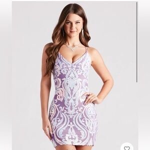 Selling homecoming dress. Wore once for pictures